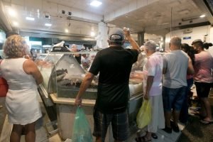 peixaria na feira do Guará