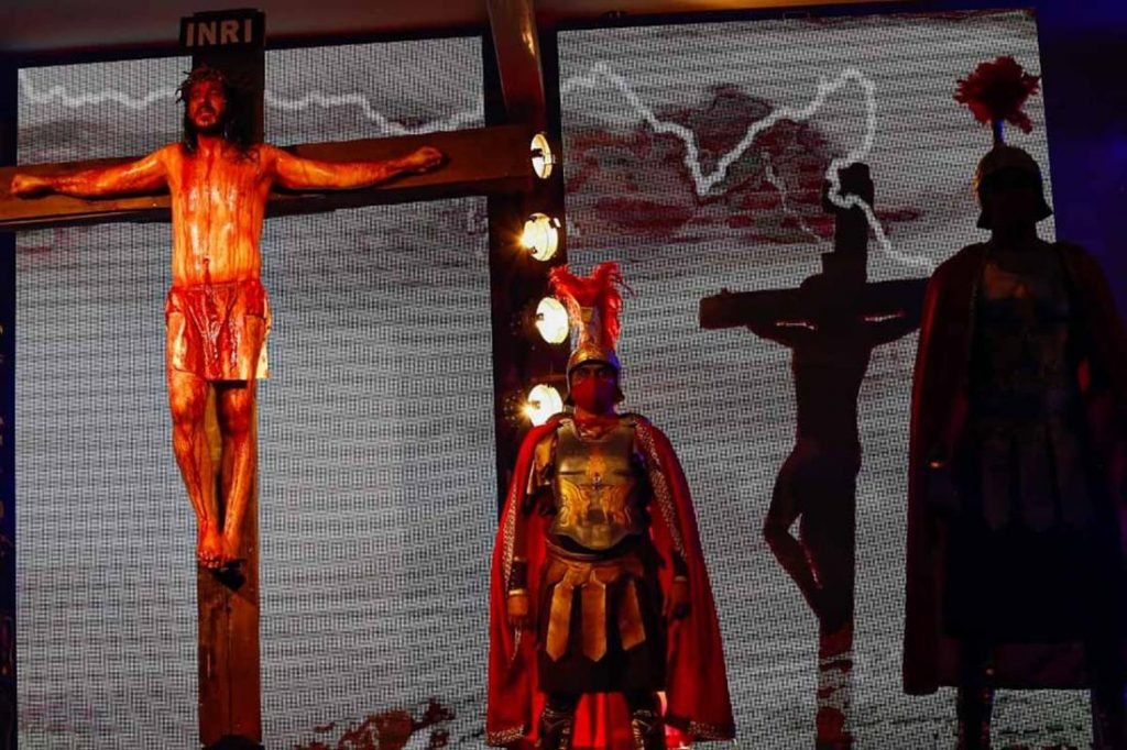 Encenação da Paixão de Cristo em Goiânia