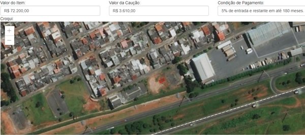 Terreno Licitação 02/2021 Terracap