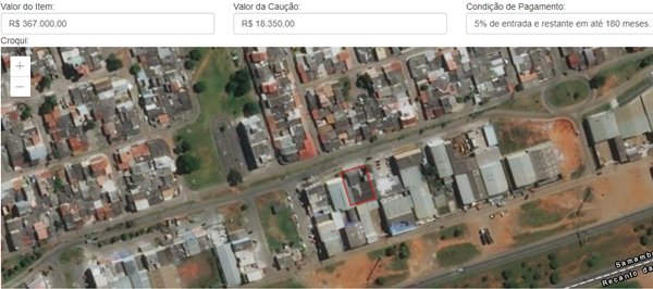 Terreno Licitação 02/2021 Terracap