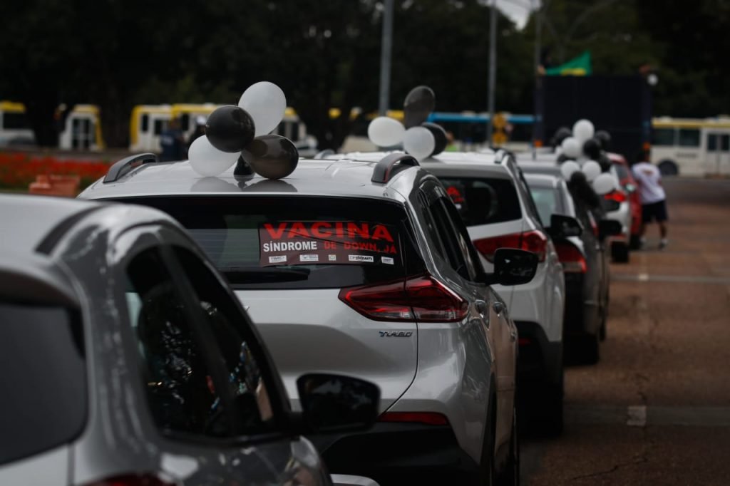 Protesto no Buriti
