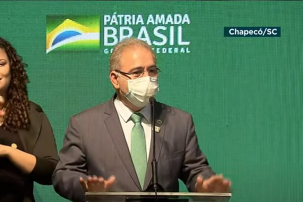 Marcelo Queiroga visita Chapecó (SC)