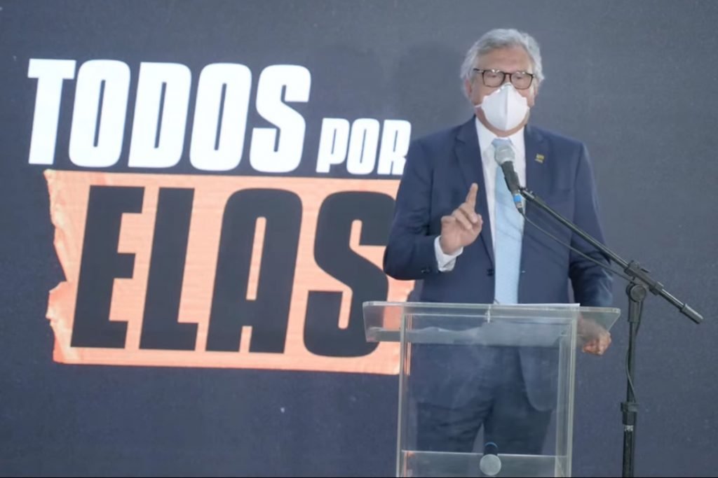 governador de goiás, ronaldo caiado