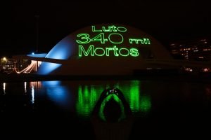 Projeção Museu Niemeyer