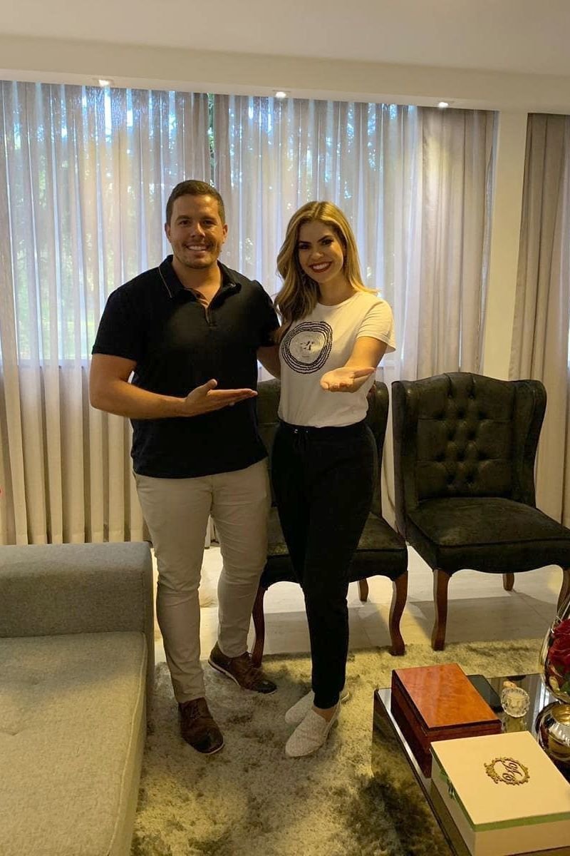 Thiago Duarte e Sabrina Albert