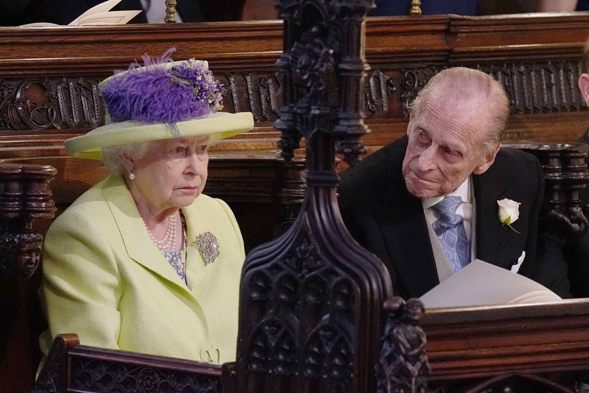 Rainha Elizabeth e príncipe Philip 