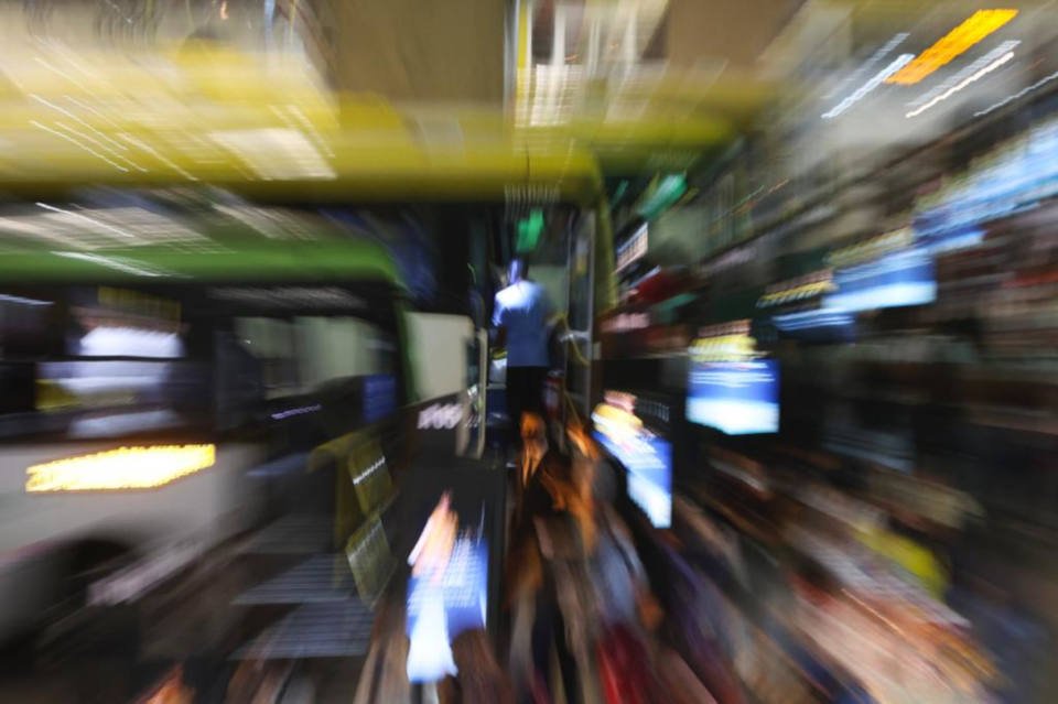 aglomeração ônibus