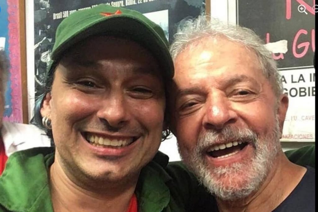 Rodrigo Pilha e Lula