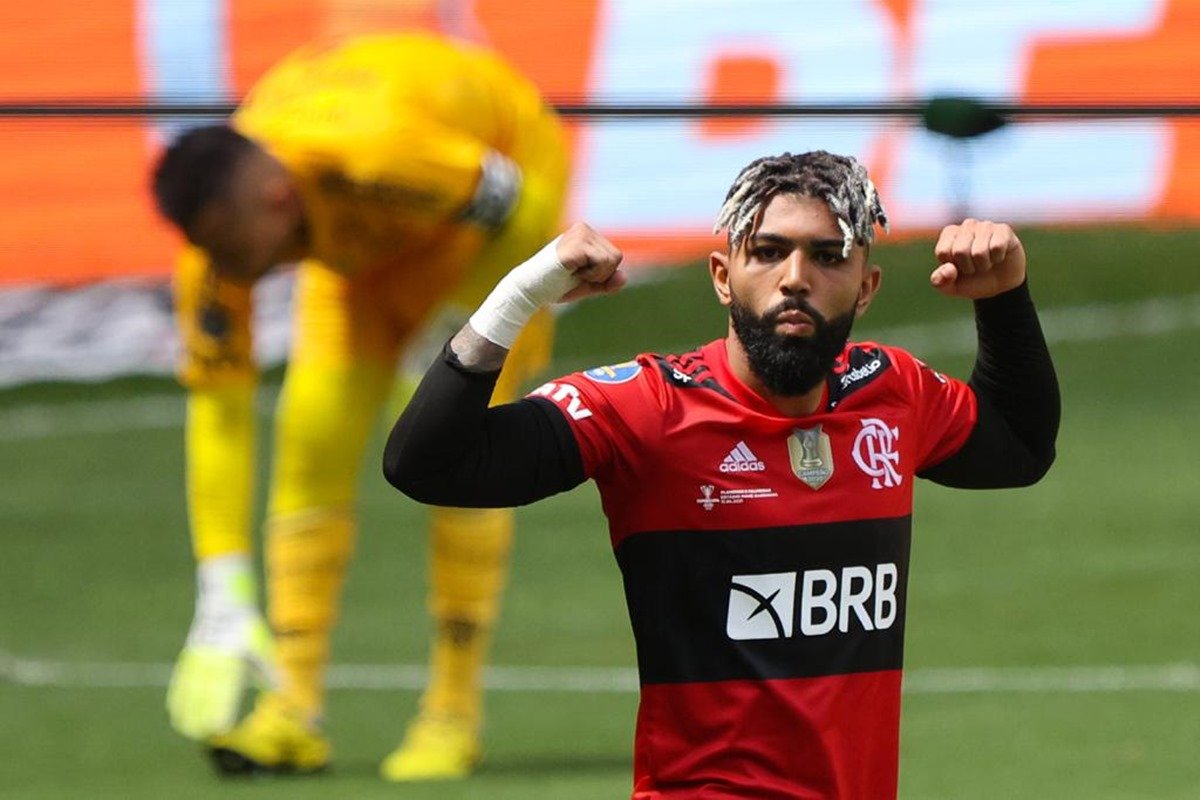 V Deo Gabigol Provoca Palmeiras Ap S T Tulo Do Flamengo Em Bras Lia Metr Poles