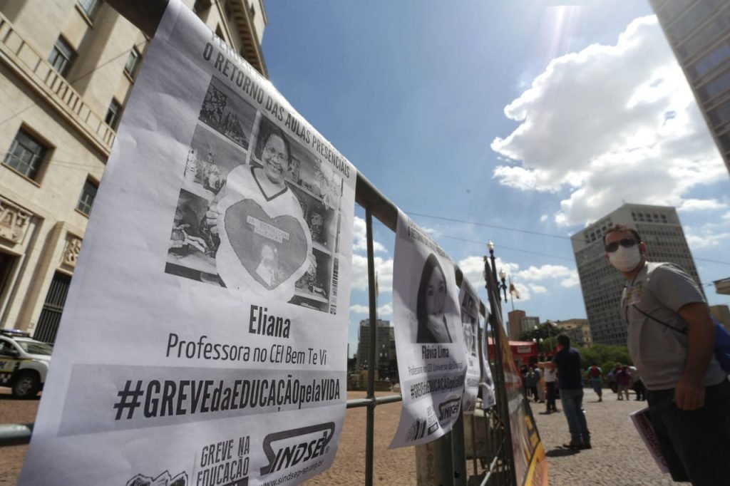 Greve da educação municipal de São Paulo
