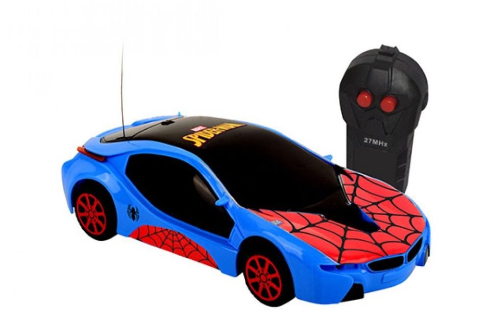 Carrinho De Controle Remoto - Overdrive - Disney - Marvel - Spider-Man -  Candide