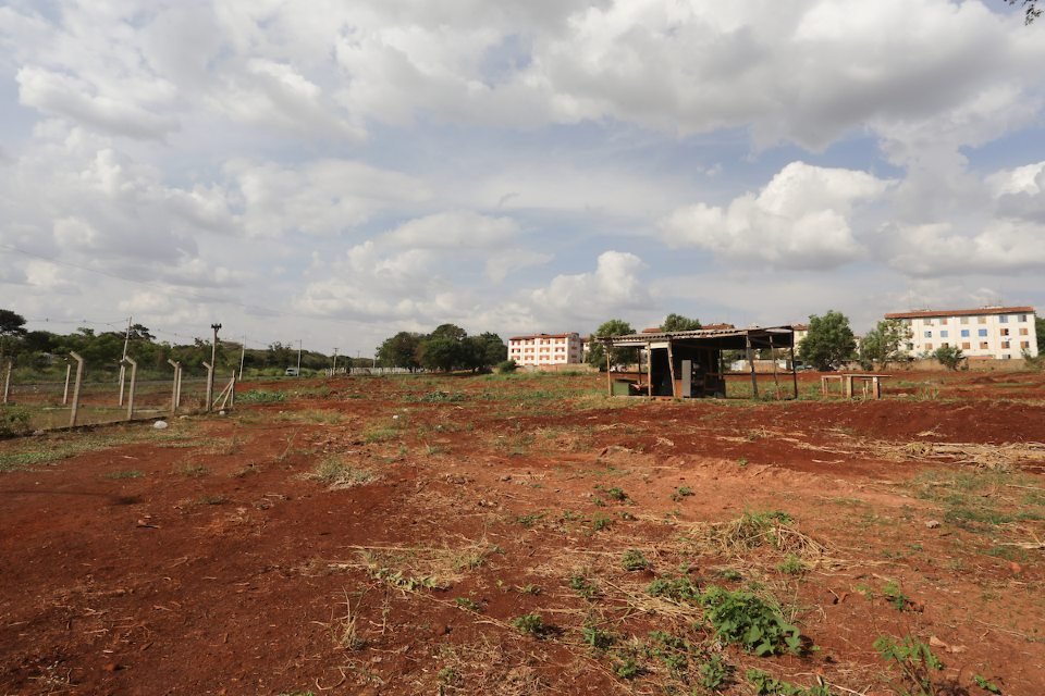 Terreno onde será instalado centro comercial e industrial