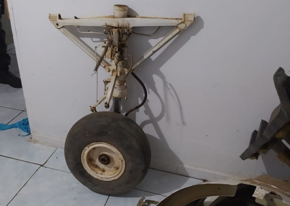 Equipamentos de aeronaves de quadrilha que é investigada por fazer tráfico de drogas em aviões a partir de Goiás