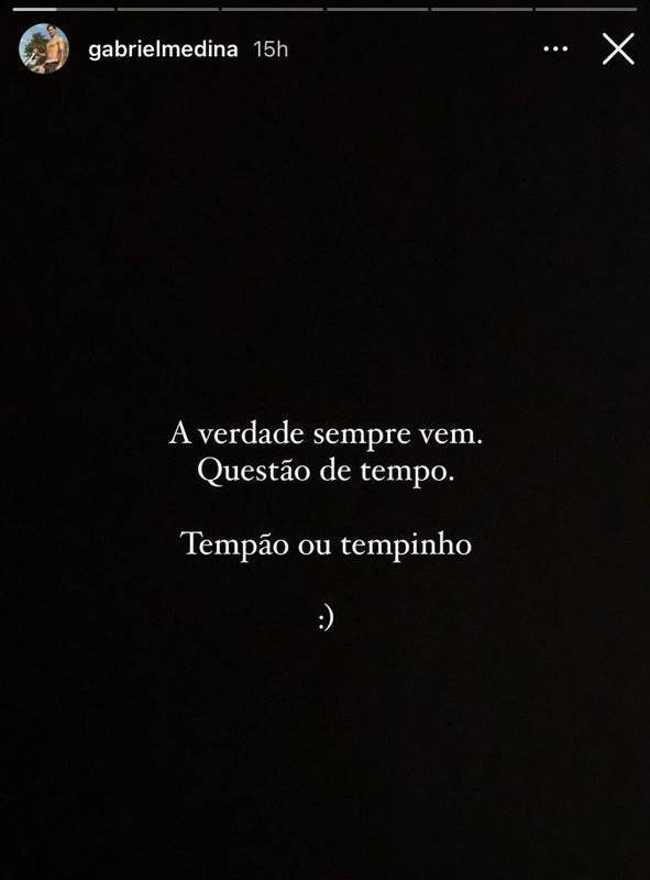 Gabriel Medina no Instagram