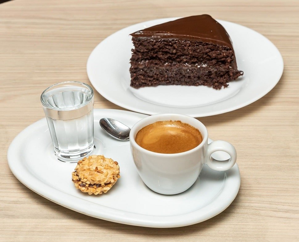 café e bolo