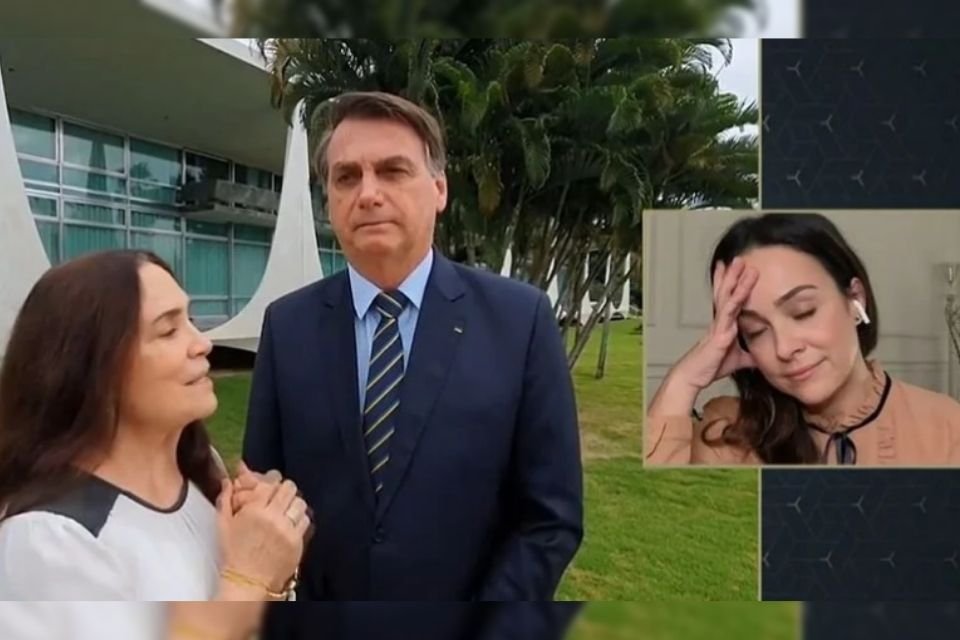 Gabriela Duarte, Regina Duarte e Bolsonaro