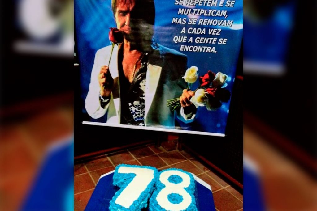Festa de aniversário para Roberto Carlos
