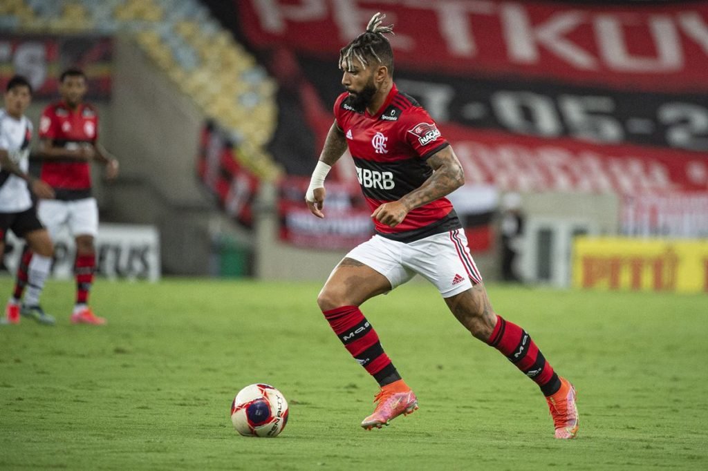 Gabigol no clássico Flamengo x Vasco no Maracanã