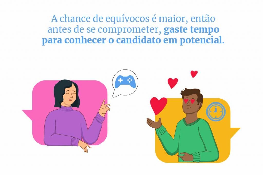 Relacionamentos on-line