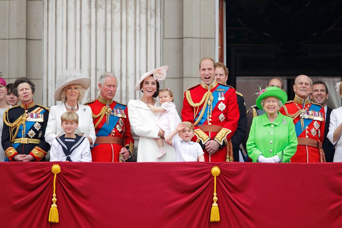 Príncipe Philip e rainha Elizabeth II
