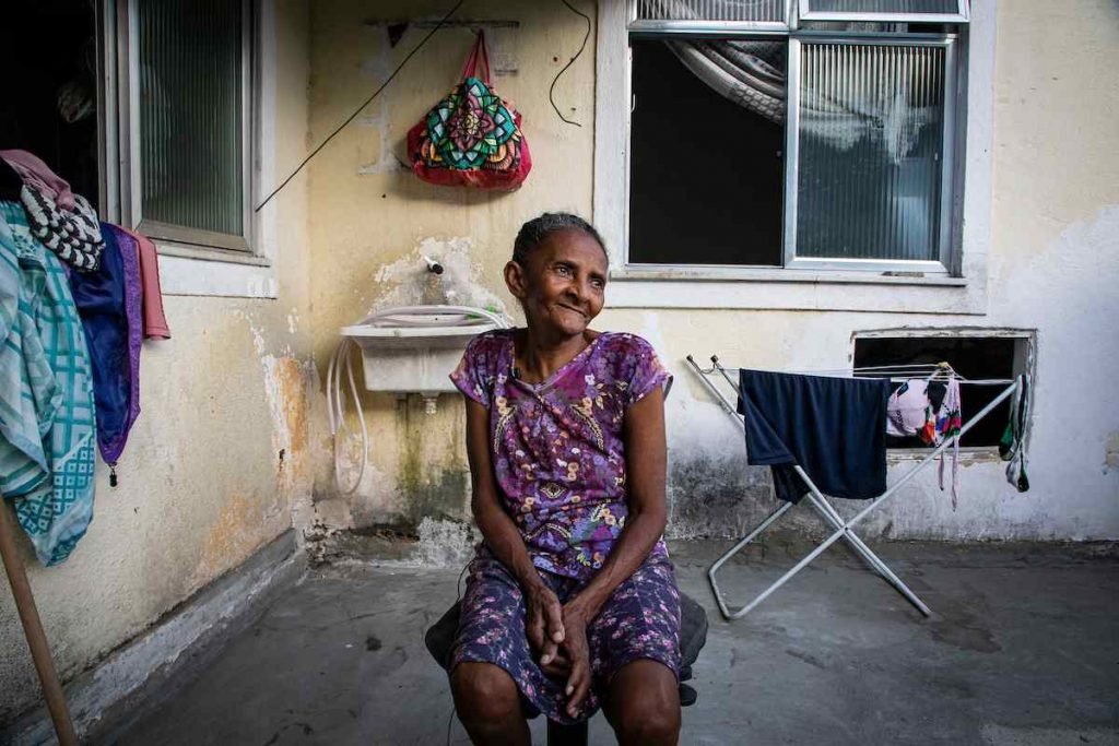 Pernambucana Sonia Silva, de 63 anos, morada do Morro da Providência, no Centro do Rio