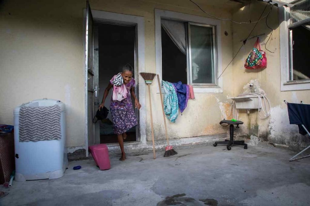 Pernambucana Sonia Silva, de 63 anos, morada do Morro da Providência, no Centro do Rio
