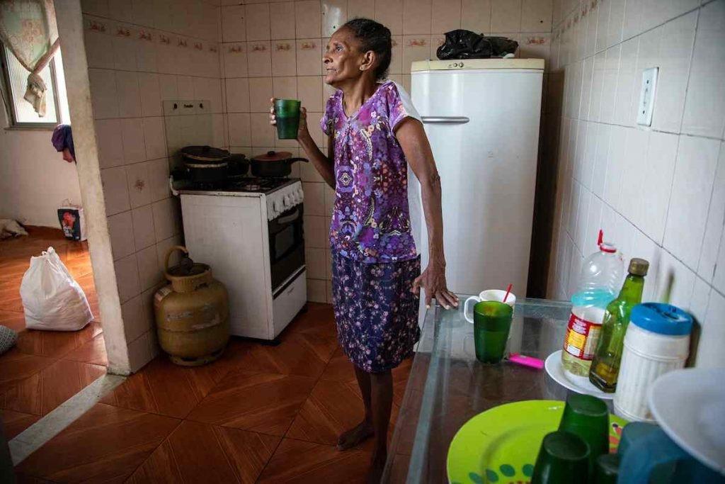 Pernambucana Sonia Silva, de 63 anos, morada do Morro da Providência, no Centro do Rio