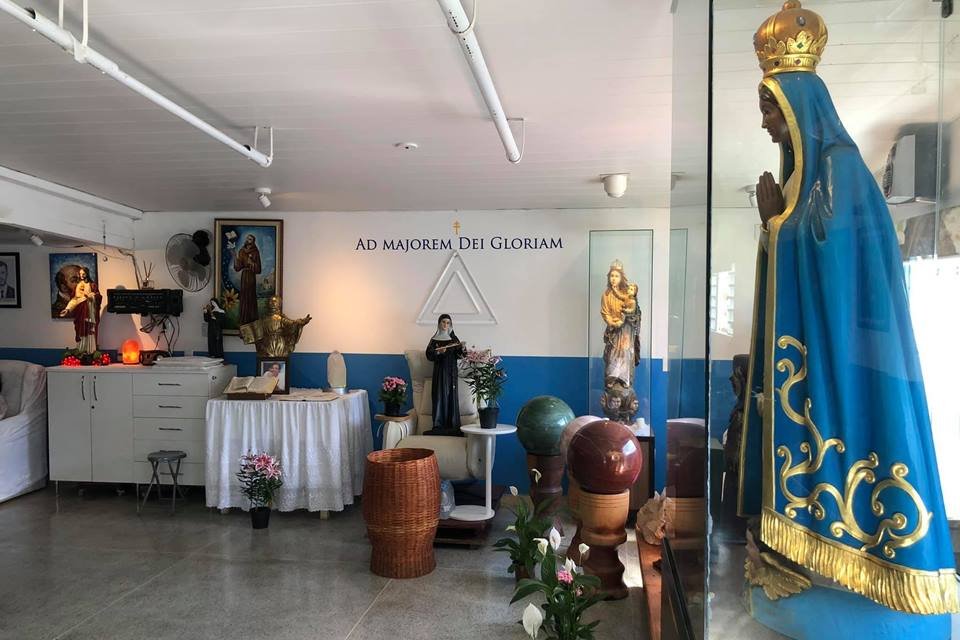 interior da sala das entidades, casa de dom inácio de loyola