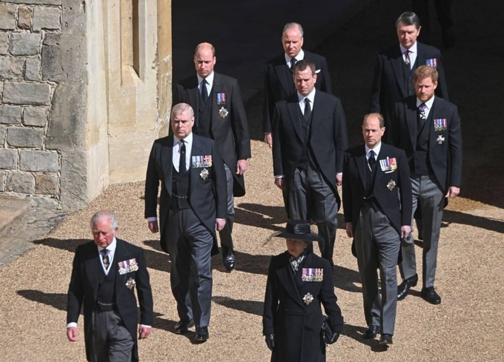 William e Harry se reencontram e conversam no funeral de ...