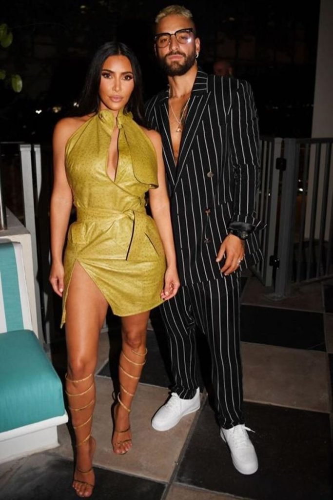 Kim Kardashian e Maluma