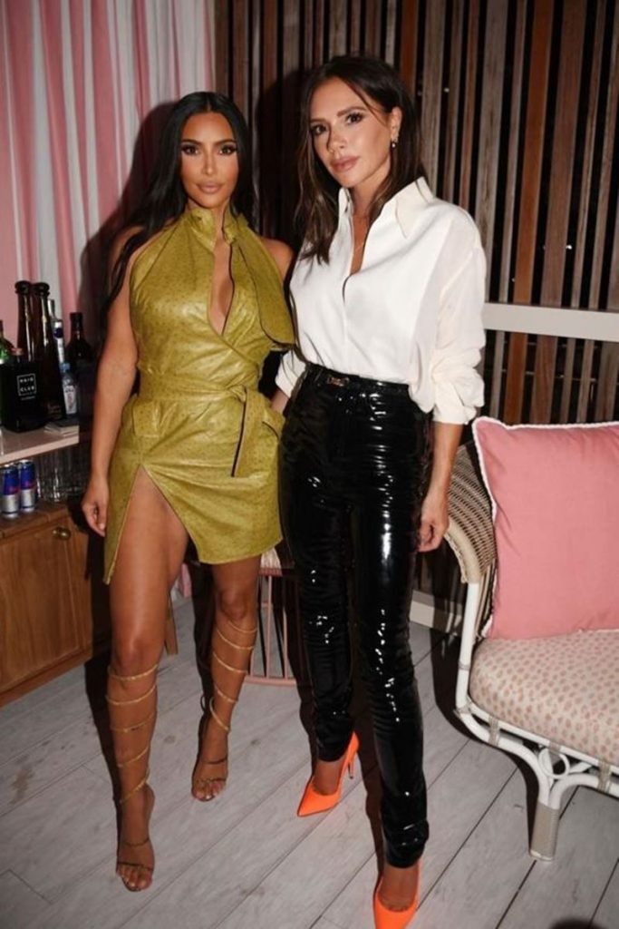 Kim Kardashian e Victoria Beckham