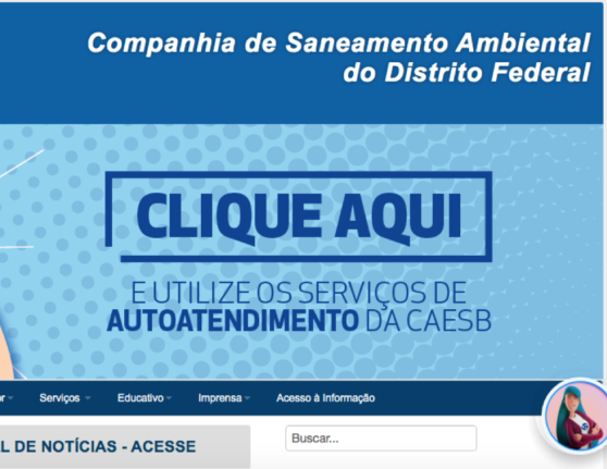 Caesb lança atendimento virtual