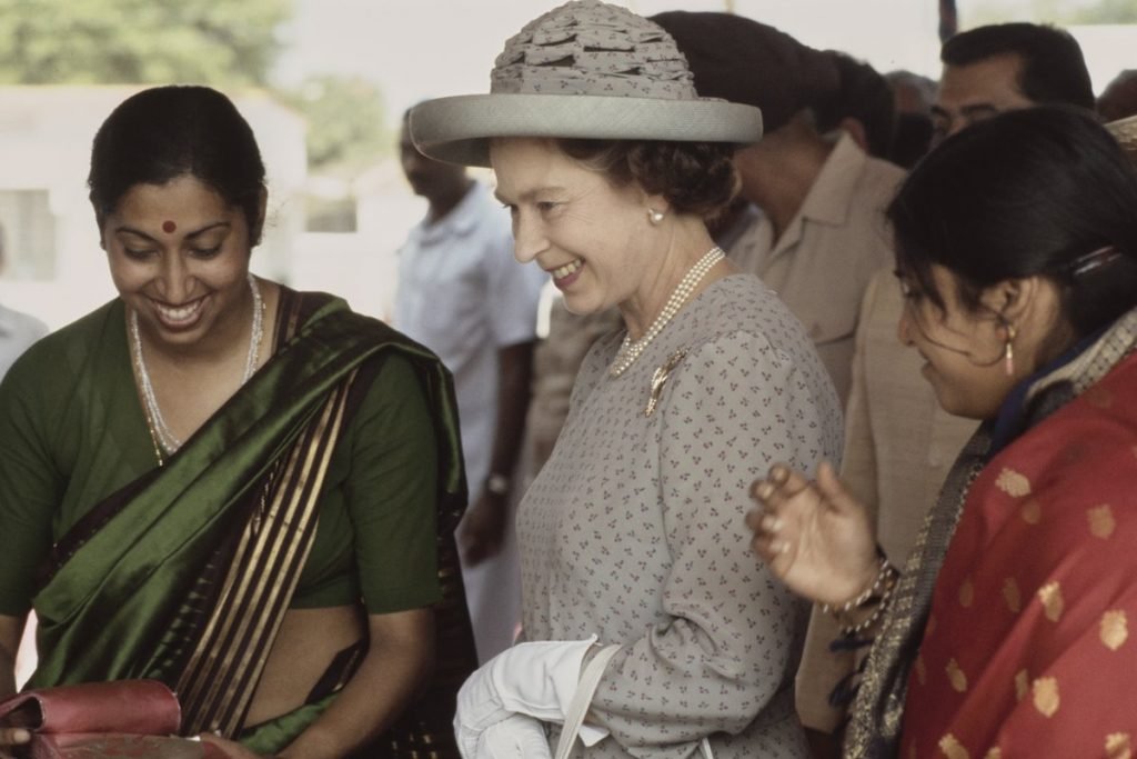 Rainha Elizabeth II na Índia