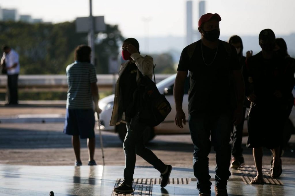 Dia frio no DF