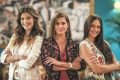 Alexia (Debora Secco), Kyra (Vitória Strada) e Luna (Juliana Paiva) em Salve-se quem puder