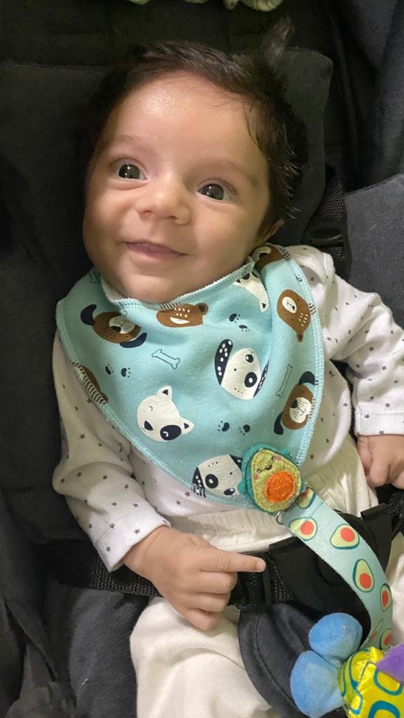Tom Nobre, de 3 meses