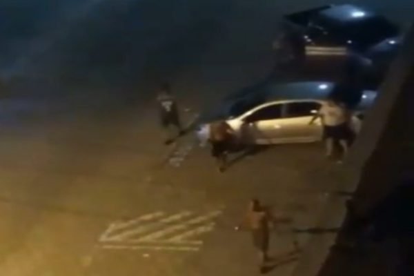 Vídeo troca de tiros durante briga é registrada em João Pessoa