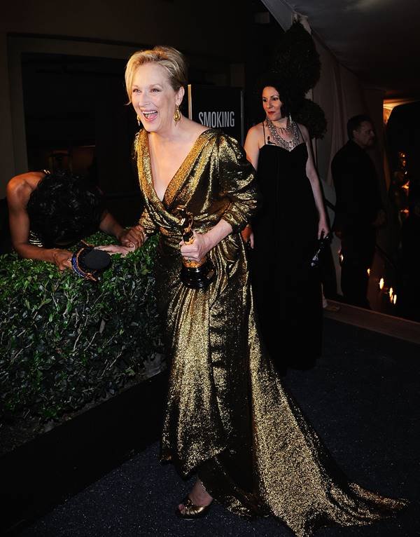 Meryl Streep in Lanvin agli Oscar 2012