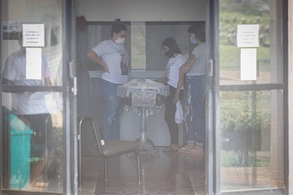 Velório de Tatiele da Cruz Ferreira, jovem assassinada em Sobradinho 2