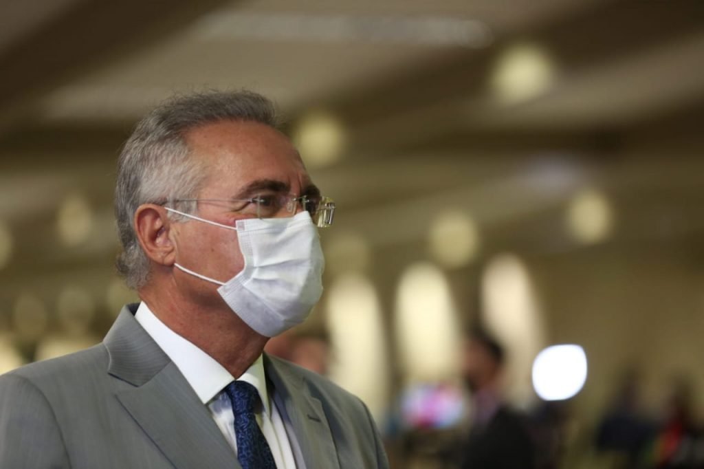 Relator da CPI da COVID, Renan Calheiros, após primeira reunião da Comissão 5