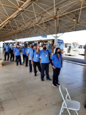 fila de votação