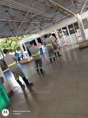 fila de votação