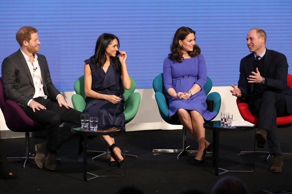 Principe Harry, Meghan Markle, Kate Middleton e príncipe William