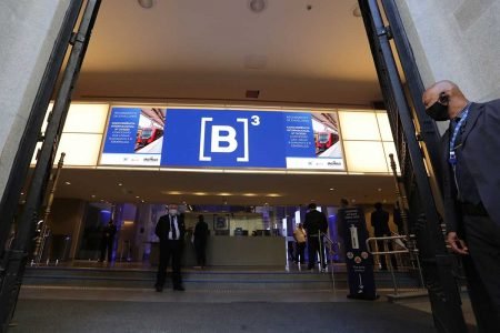 B3 - Bolsa de Valores do Brasil em São Paulo