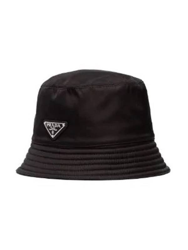 Bucket hat com logotipo, da Prada