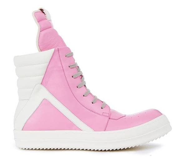 Tênis Geobasket, da Rick Owens