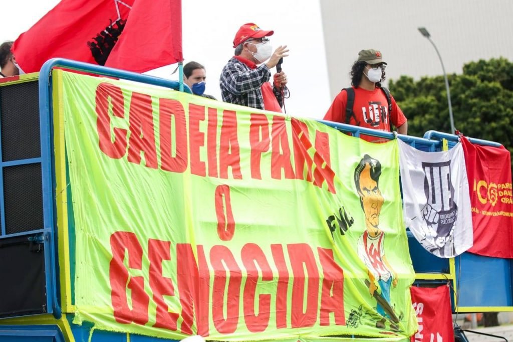 Protesto na Esplanada
