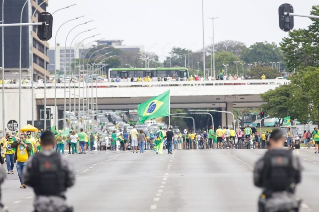 Protesto na Esplanada