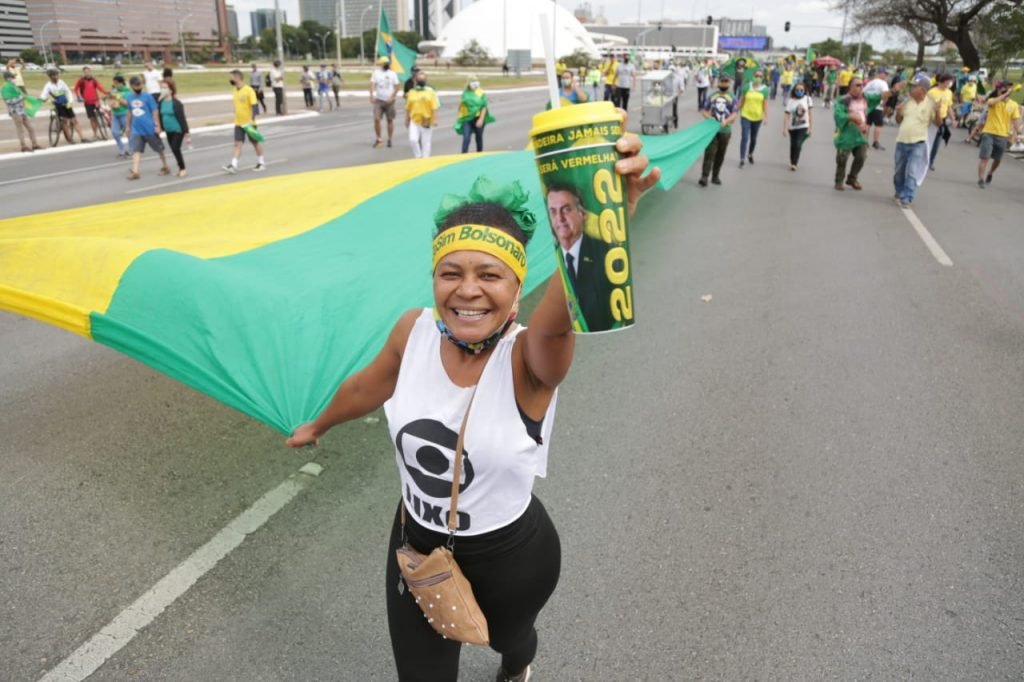 Protesto na Esplanada