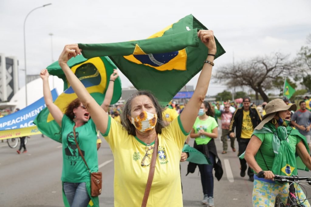 Protesto na Esplanada